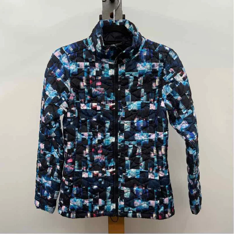 The North Face Women's Size XS Black Print Jacket