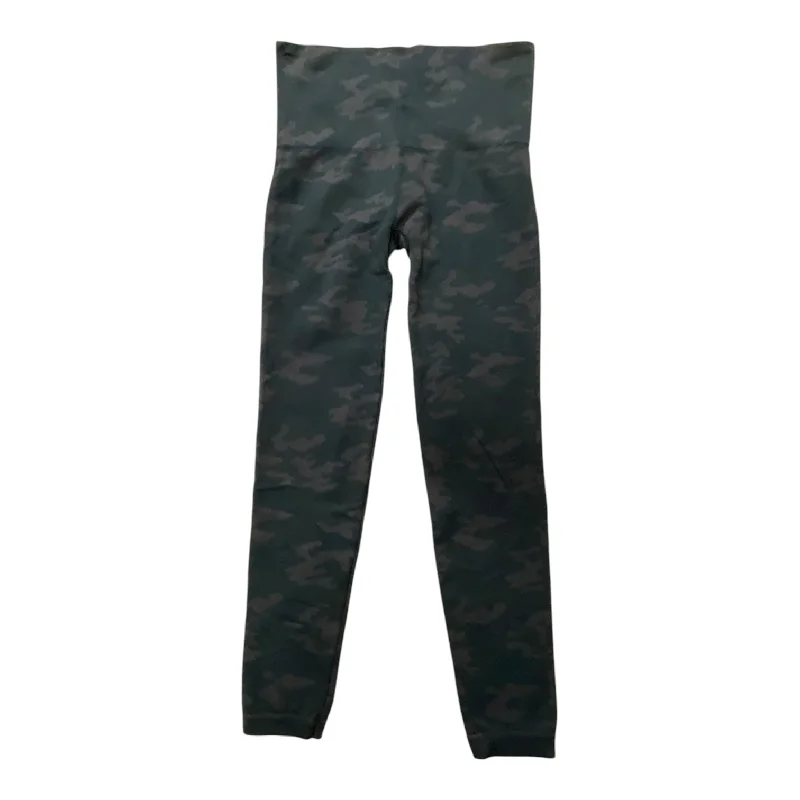 Pants Leggings By Spanx In Camouflage Print, Size: L