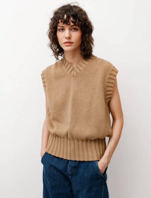 Marit Cotton Knit Biscuit