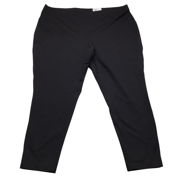 Pants Leggings By Croft And Barrow In Black, Size: 2x