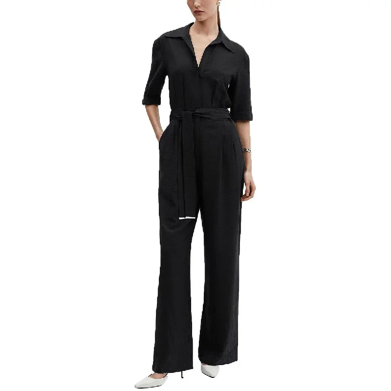 Womens Jumpsuit V-neck