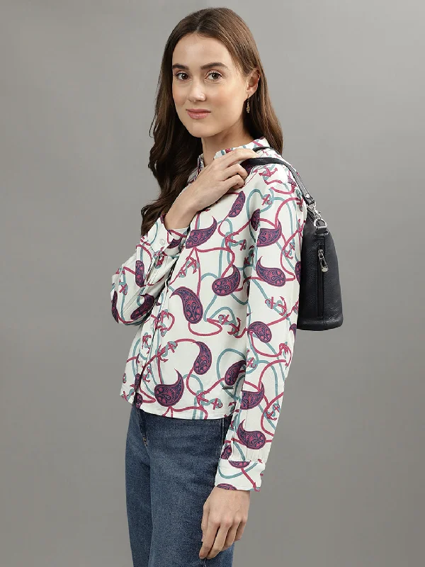 Iconic Multi Printed Regular Fit Shirt