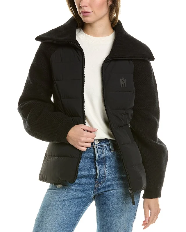 Mackage Wool-Trim Down Jacket