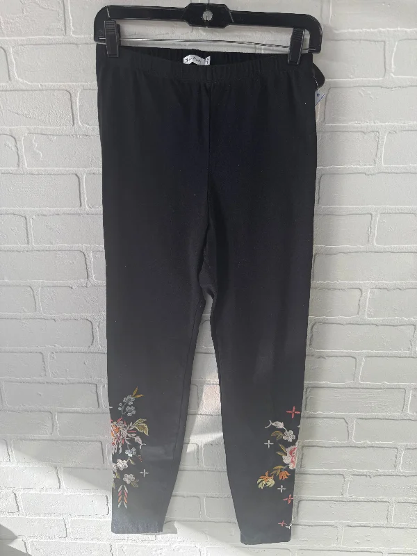 Pants Leggings By Johnny Was In Black, Size: 4