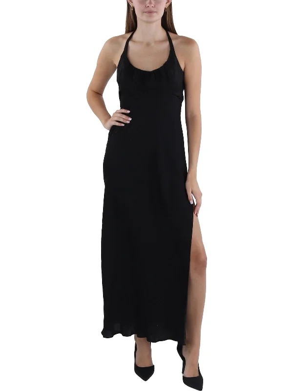 Womens Sleeveless Long Maxi Dress