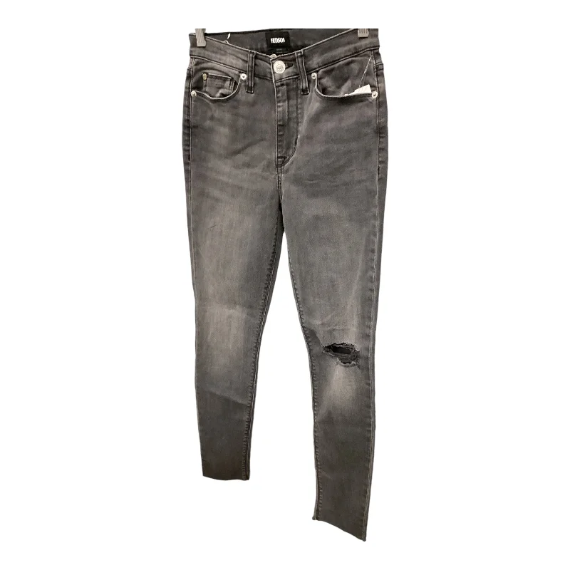 Jeans Skinny By Hudson In Grey Denim, Size: 0