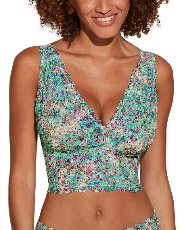 Cosabella Never Say Never Printed Curvy Plunge Bralette