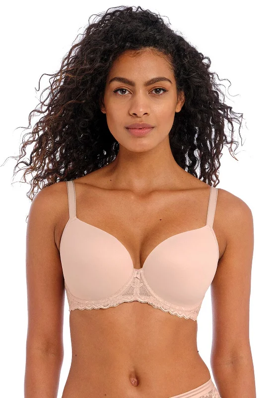 Freya Offbeat Moulded Wired Bra, Natural Beige