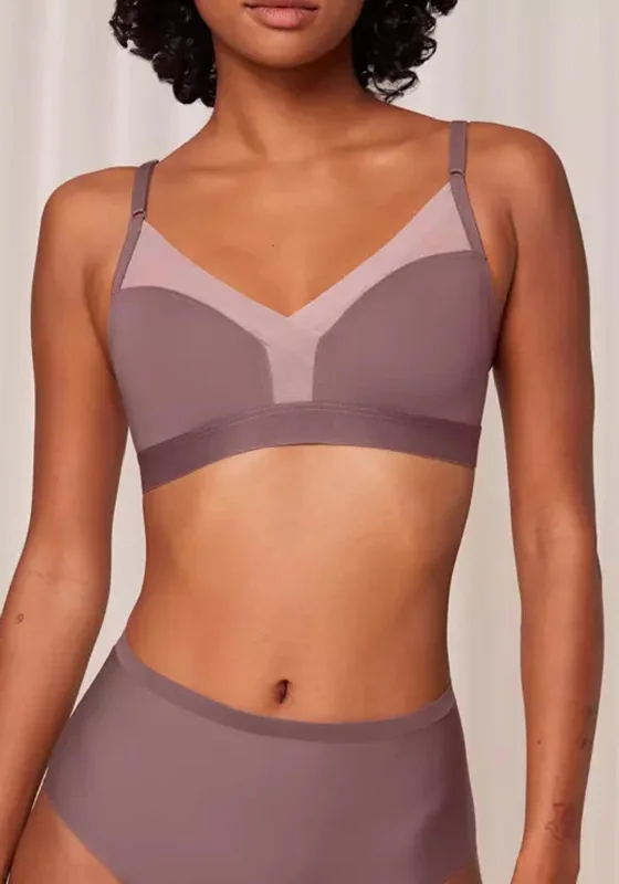 Triumph Shape Smart N Non Wired Bra, Rose Brown