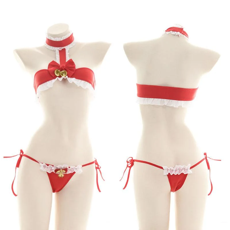 JINGLE BELLS BOW LINGERIE PL53666