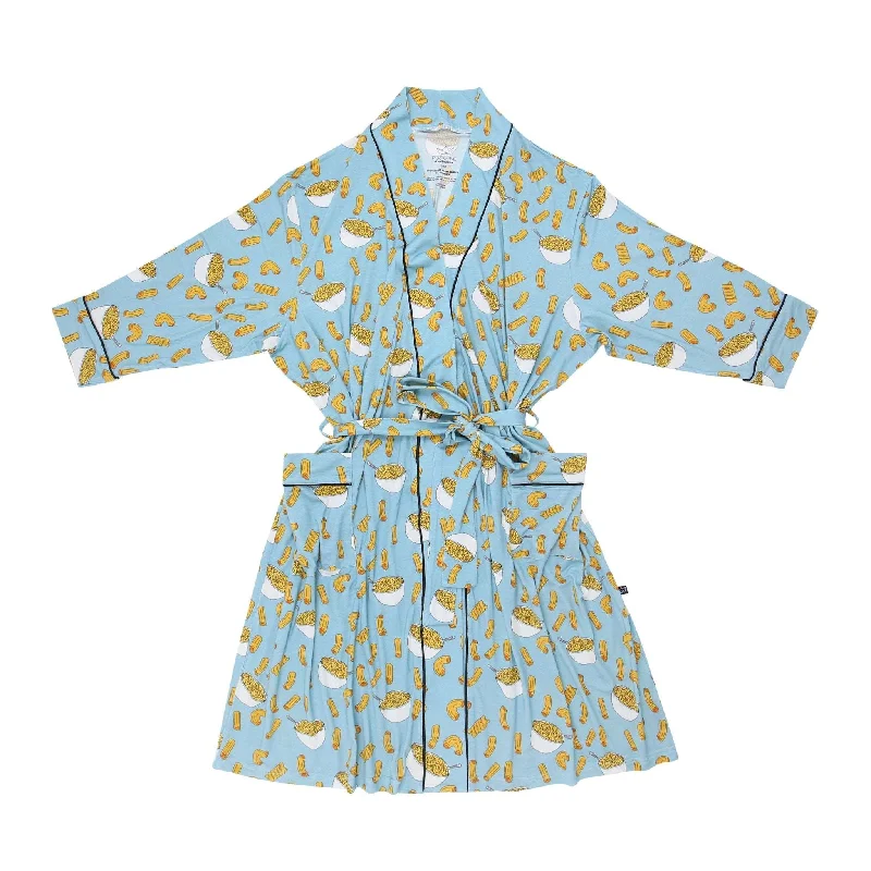 Mac and Cheese Women's Bamboo Robe