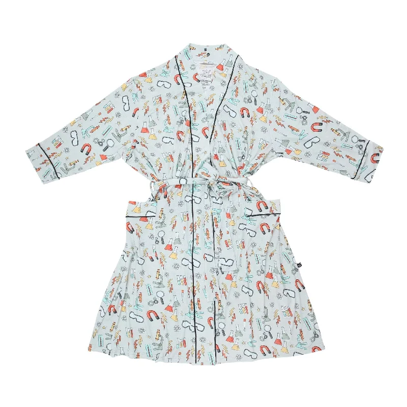 Science Lab Women's Bamboo Robe